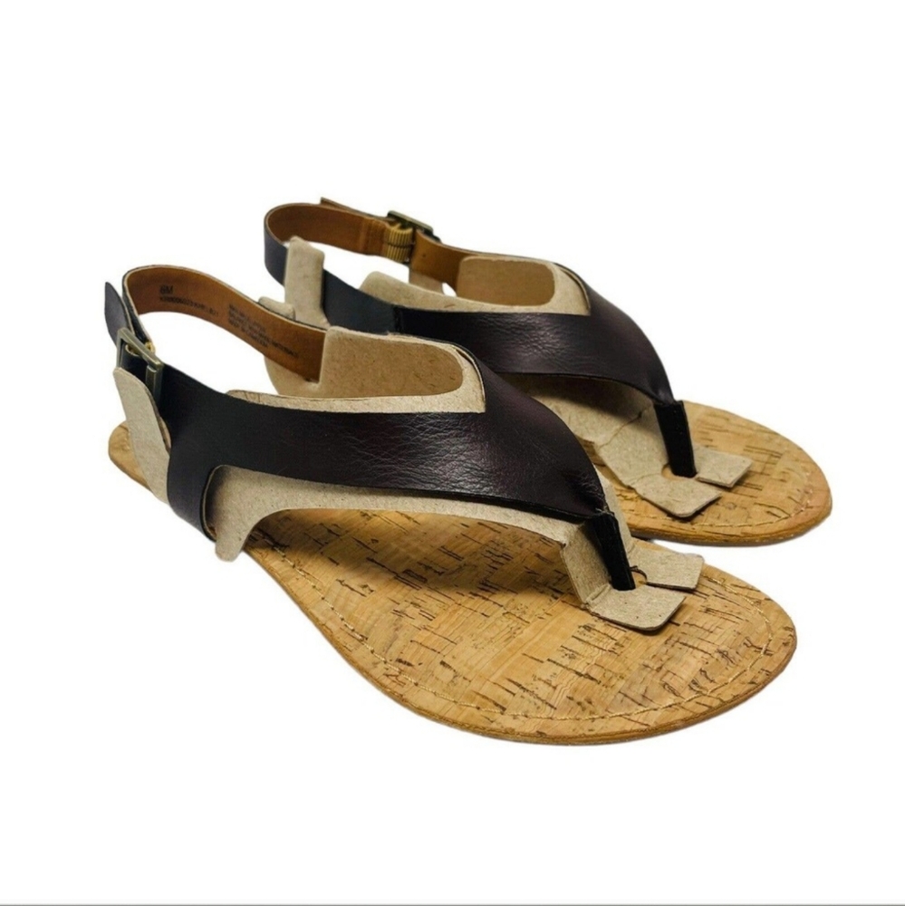 Korks Skylar Thong Slingback Comfort Sandals